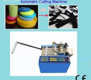 Machine for hook&loop strap cutting/Automatic hook&loop strip cutter