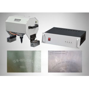 Pneumatic Nameplate Dot Peen Marking Machine Automatically 50HZ Frequency
