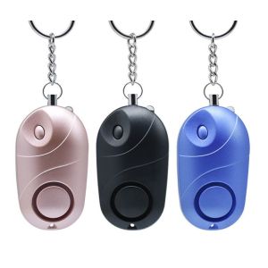 Safesound Personal Keychain Alarm with Emergency LED Flashlight 130db