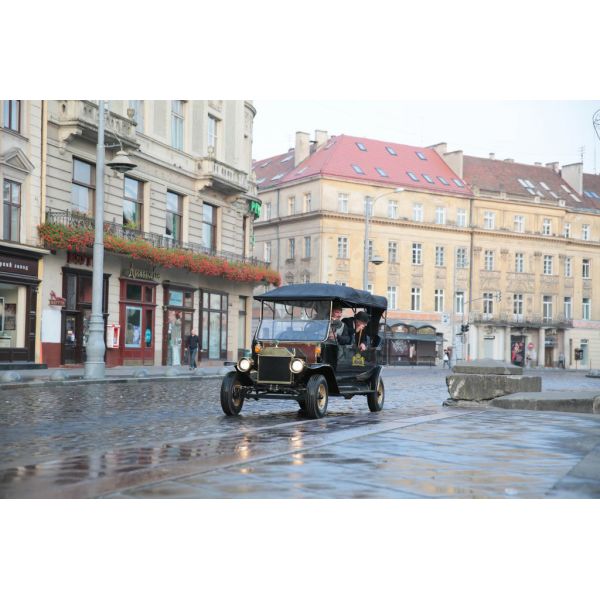 Quality High Power Antique Electric Car 8 Seats With Curtis Controller wholesale