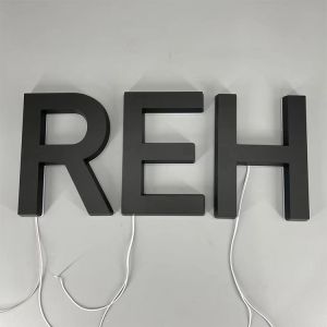High Quality Luminous Resin Advertising Illuminated Sign 3d Led Letter