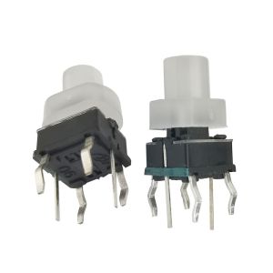 30mA 30VDC Illuminated Tact Switch With Polyamide Actuator