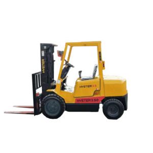 China Hyster Used Diesel Forklift 3.5Ton With Moving Shifter Middle Cylinder 3m Lifting Height on sale