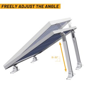 ISO9001/CE Certified Aluminium Frame PV Panel Stand Racking Structure for Long