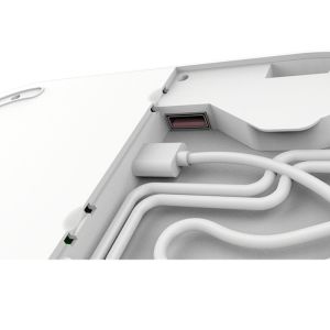 15W Max 4 In 1 Wireless Charger With Power Temper Lighting Full Protection