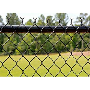 50x50mm Pvc Coated Chain Link Cyclone Mesh Fence