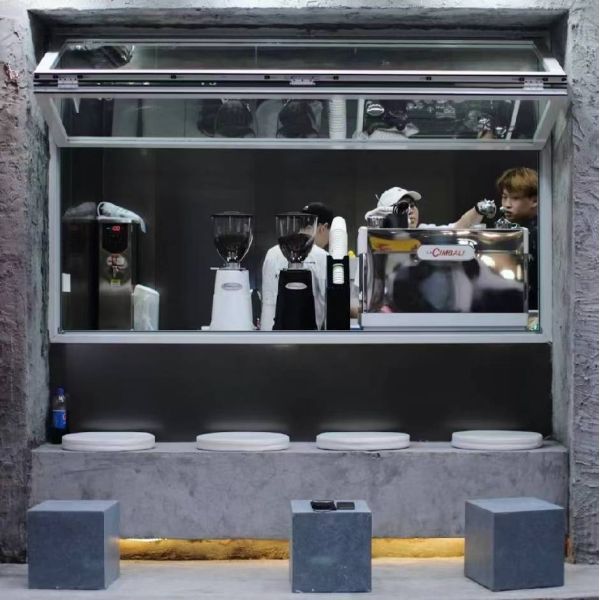 Balcony-Integrated Folding Window Enabling Container Gardening Access and Micro