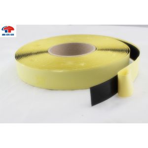 China 25MM Rubber PSA Self Adhesive hook and loop tape roll For Computer Goods on sale