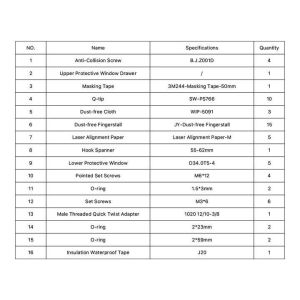 accuracy Spare Parts Type BLT642H/BLT662H/BLT682H Cutting Head for Laser Cutting