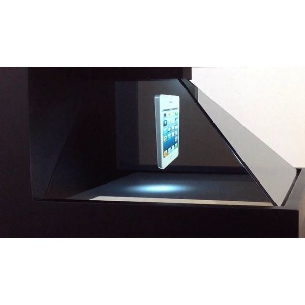 Quality 19" - 70" 3D Hologram Pyramid Box AD Player for POS and Luxuries Display wholesale