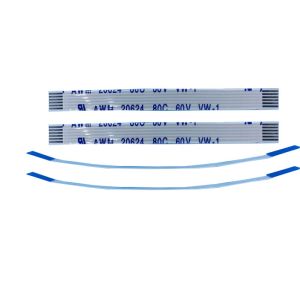 0.5P Same Face 100mm 6 Pins FFC Flexible Flat Cable