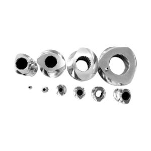 China Plastic Industry Extruder Screw Elements Vacuum Quenching Surface Treatment on sale