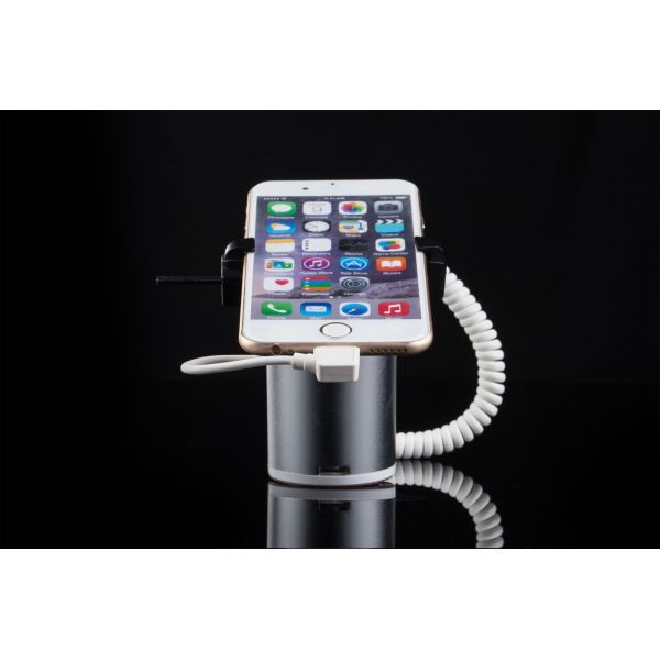 COMER smartphone cable lock magnetic holders for desk with alarm sensor and