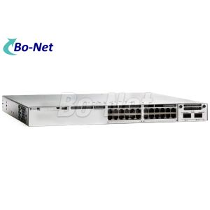Cheap Cisco Gigabit Switch C9300-24P-A network switch 9300 24 Port POE+ Gigabit Ethernet Switch support C9300-NM-8X PWR-C1-715 for sale