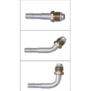 #6 #8 #10 #12 Al joint with R12 valve (Female O-Ring)/Straight 45° 90°Shape /