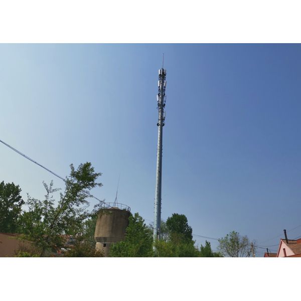 Quality Galvanized Steel Monopole Tower, Telecommunication Mobile Cell Phone Tower wholesale