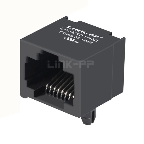 Quality LPJE101NNL Without LED 1X1 Port RJ45 Jack Tab UP Without Integrated Magnetics wholesale