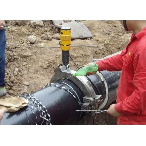 Split Frame Pneumatic Pipe Cutting And Chamfering Machine Surface Smoothly