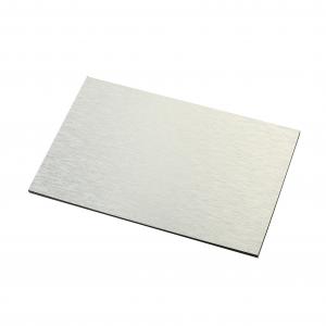 Cheap Anticorrosive Brush Aluminum Sheet , Multiscene Brushed Aluminium Composite Panel for sale