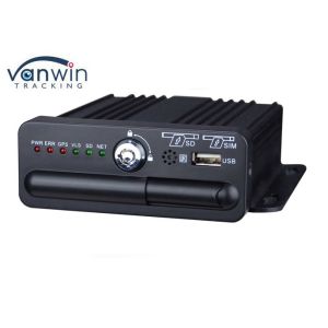 4G GPS WIFI 1080P Mini Mobile DVR 4 Channel Support 256GB SD Card Recording