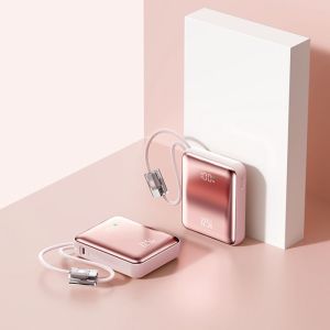 Multi Color Portable Fast Charger Power Bank With Digital Display 3 Device