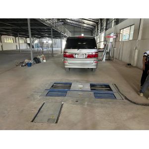 Vehicle Test Line Combo Roller 4 In 1 Vehicle Test Line Set Roller brake tester