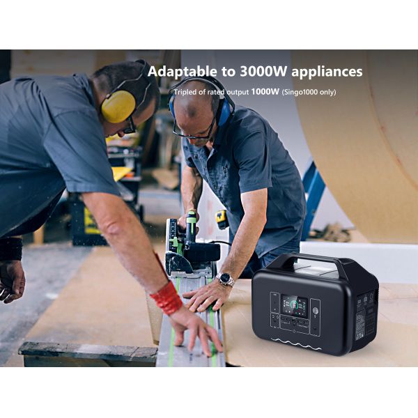 2000w 1440Wh Ac 110V/220V Pure Sine Wave Energy Station Portable Solar Power Generator