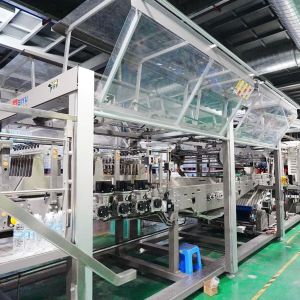 Automatic Shrink Wrapping Machine with 70KW Power and 200ºC Heating Temperature