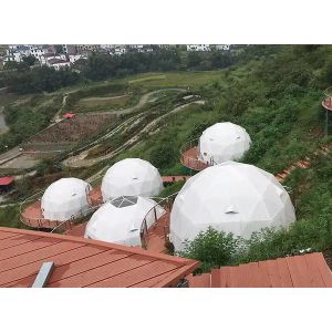 Luxury Igloo glamping resort geodesic dome tent
