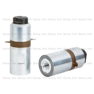 Plastic Ultrasonic Welding Transducer , Ultrasonic Vibration Transducer With