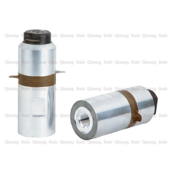 Plastic Ultrasonic Welding Transducer , Ultrasonic Vibration Transducer With