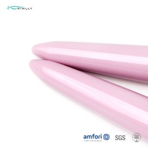 BSCI 9pcs OEM Pink Makeup Brush Set For Concealer