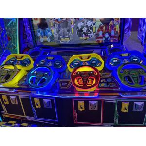 Efficiently Meet Customer Requirements Kids Car Racing Ticket Redemption Game