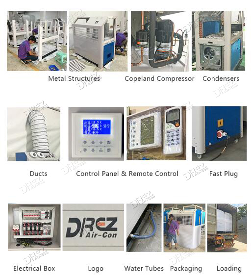 Drez 5hp Self Contained Conference Tent Air Conditioner For Outdoor Events