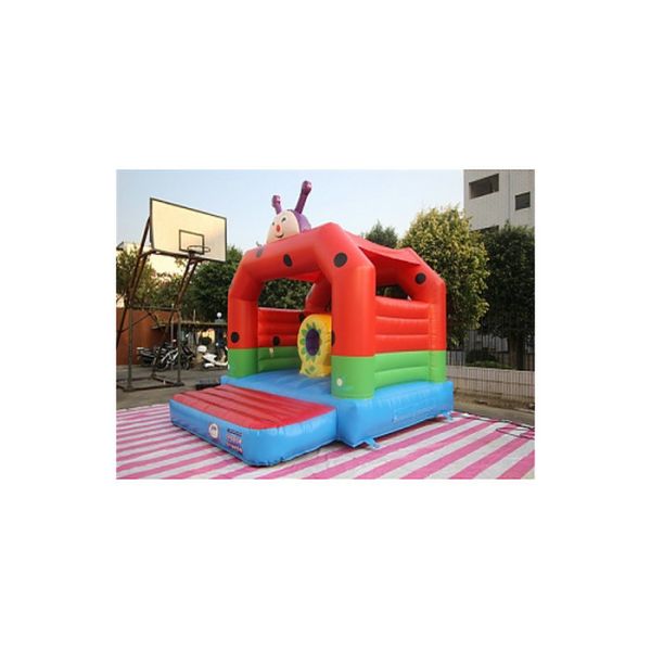 Commercial Grade Inflatable Bounce House / Double Stitching Blow Up Playhouse