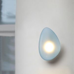 Cheap Nordic LED Wall Lamps Modern Glass Pebble Wall Light（WH-OR-216) for sale