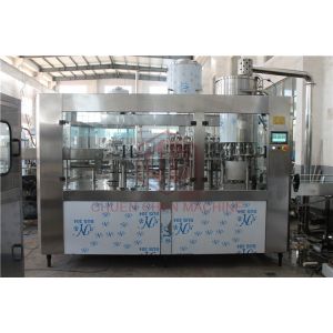 8000BPH Big Capacity Juice Bottling Machine Glass And Plastic Bottle Filling And