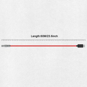 Alvin's Cables Ultra Soft USB-C Type-C to 2 Pin 12V Fast Charging Power Cable