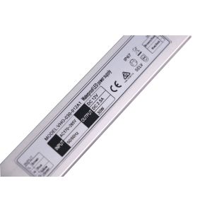 SAA Certificate Slimline LED Driver 12V 30W Waterproof Constant Voltage IP67