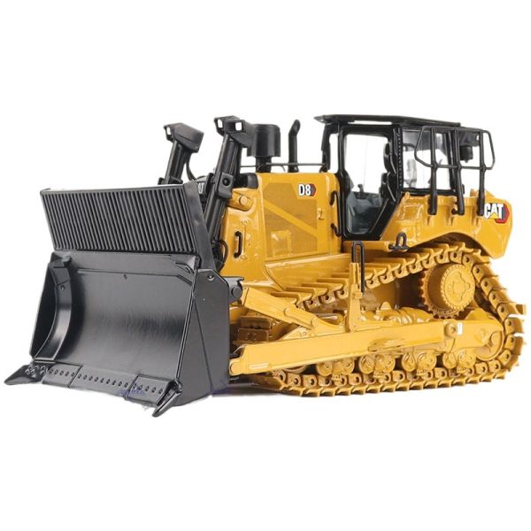 Quality Heavy Duty D8 Dozer Bulldozer with Scraper Attachment 1/50 Scale Diecast Alloy Model 85758 wholesale