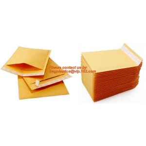 Kraft Paper Bubble Mailers Self Seal Padded Envelopes Courier Bags, Bubble