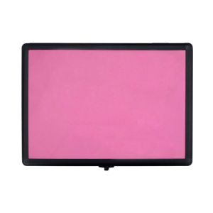 Easy Opening Table Tennis Racket Case Silver Corner 30 X 22 X 5.3cm With Logo