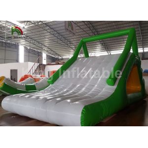 Custom Outdoor 5 x 2.5 x 2.5m PVC Inflatable sea Floating Slide For Kids