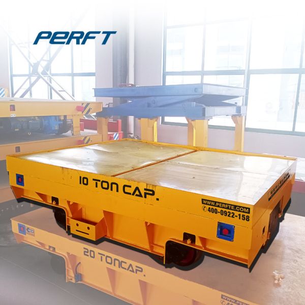 Quality Motorized 20t Coil Transfer Trolley Heavy Load Battery Powered For Factories wholesale