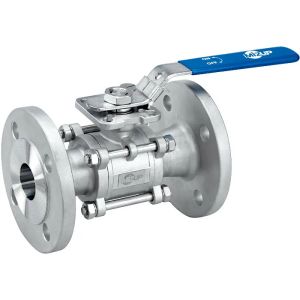 China Customized Support ODM 2-Piece Stainless Steel Ball Valve for Flanged ANSI Class 150 on sale