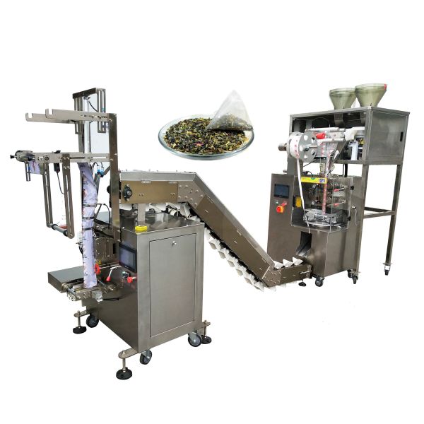 JB-180CS Automatic small Triangle Nylon tea bag packing machine for Inner and