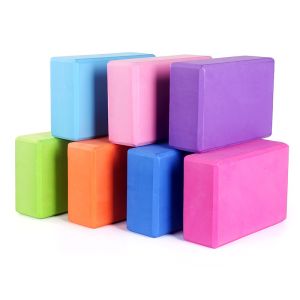 Restorative Red Recycled Foam Yoga Block 3 Or 4 Inch 3"X6"X9"