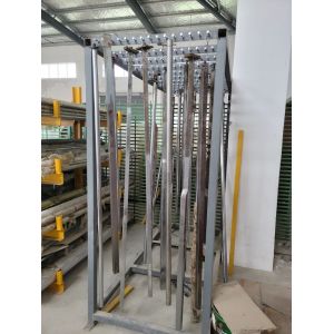 Infrastructure FRP Pultruded Profiles 5cm Dia FRP Round Tube