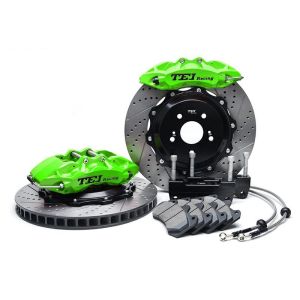 Disc 378x32mm Brake Kit 6 Piston Caliper With 4 Piece Rotor Big Brake Kit For