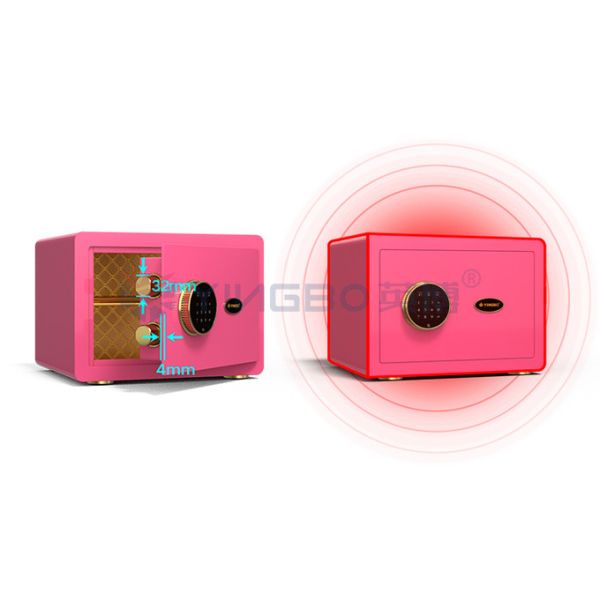 Jewelry Colorful Home Electronic Lock Security Safe Box YB/SC-25